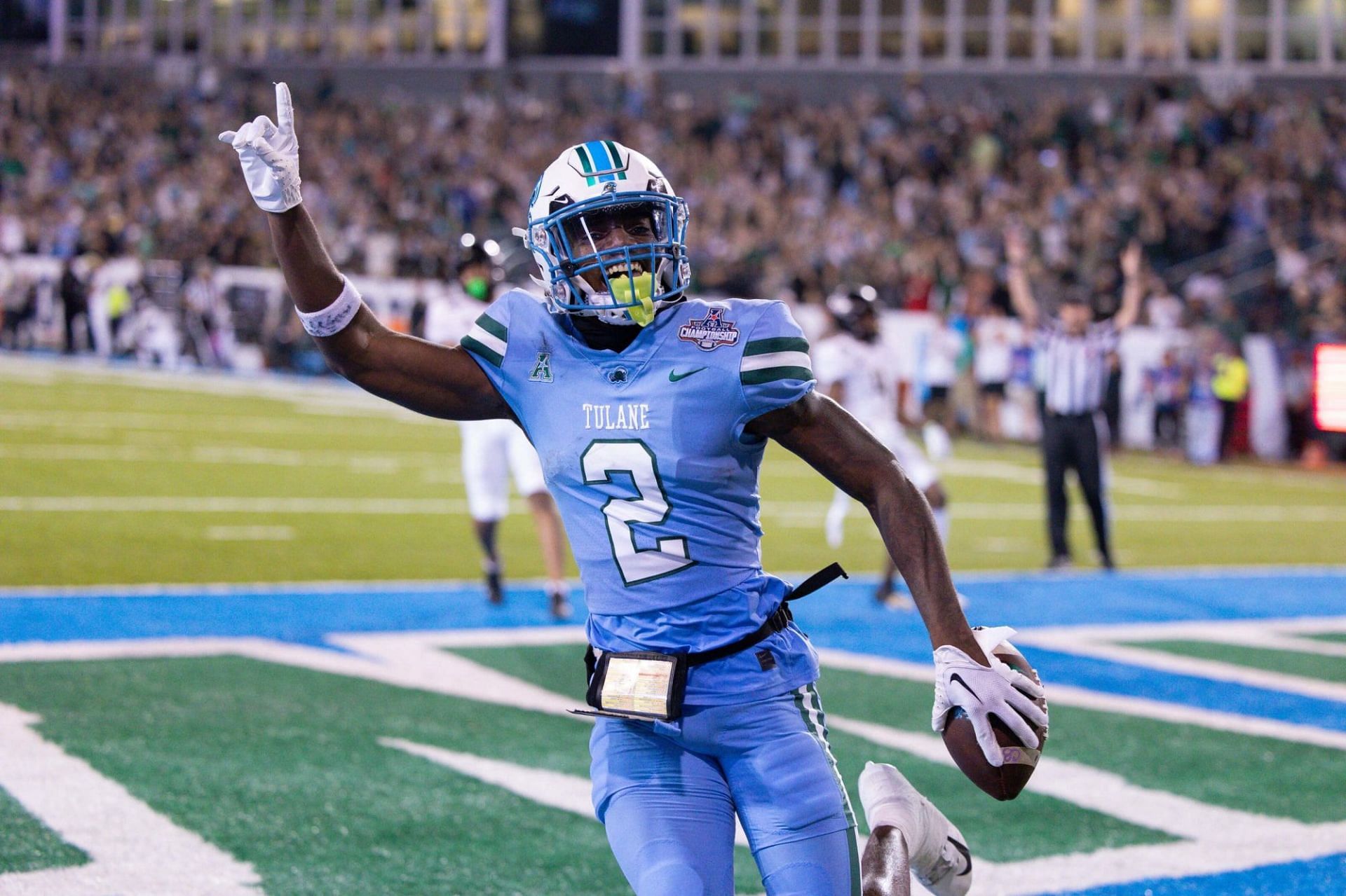 Tulane, baby blue
